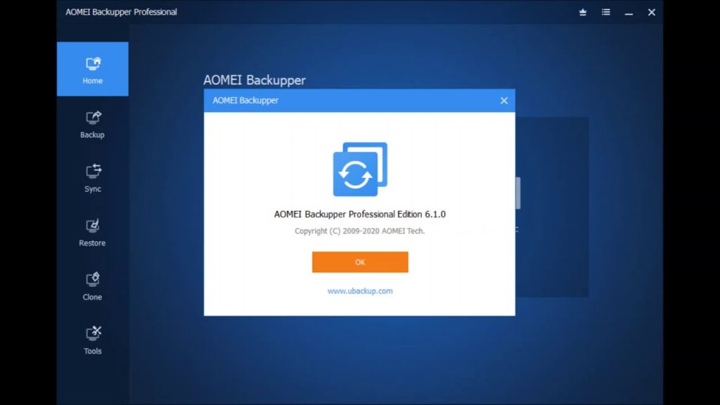 AOMEI Backupper Professional 7.3.1 download the last version for android