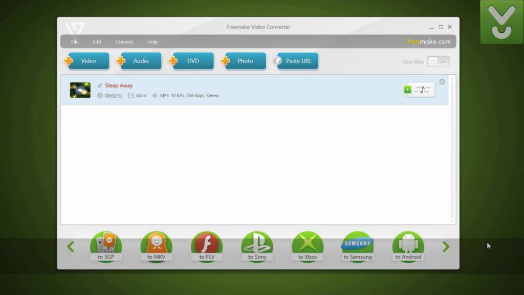 Freemake Video Converter 4.1.13.158 for ipod download