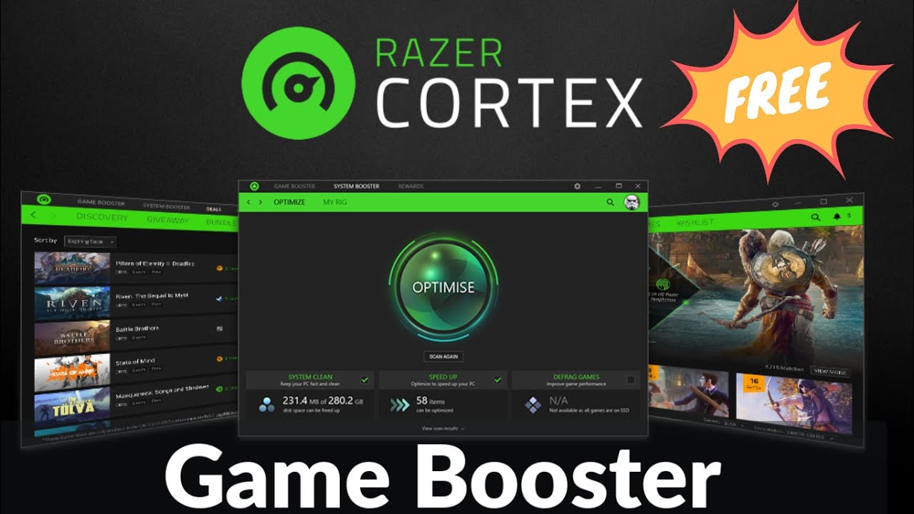 Razer Cortex Game Booster 9.15.19.1412 Crack