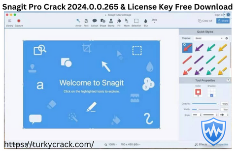 Snagit Pro Crack 2024.0.0.265 & License Key Free Download